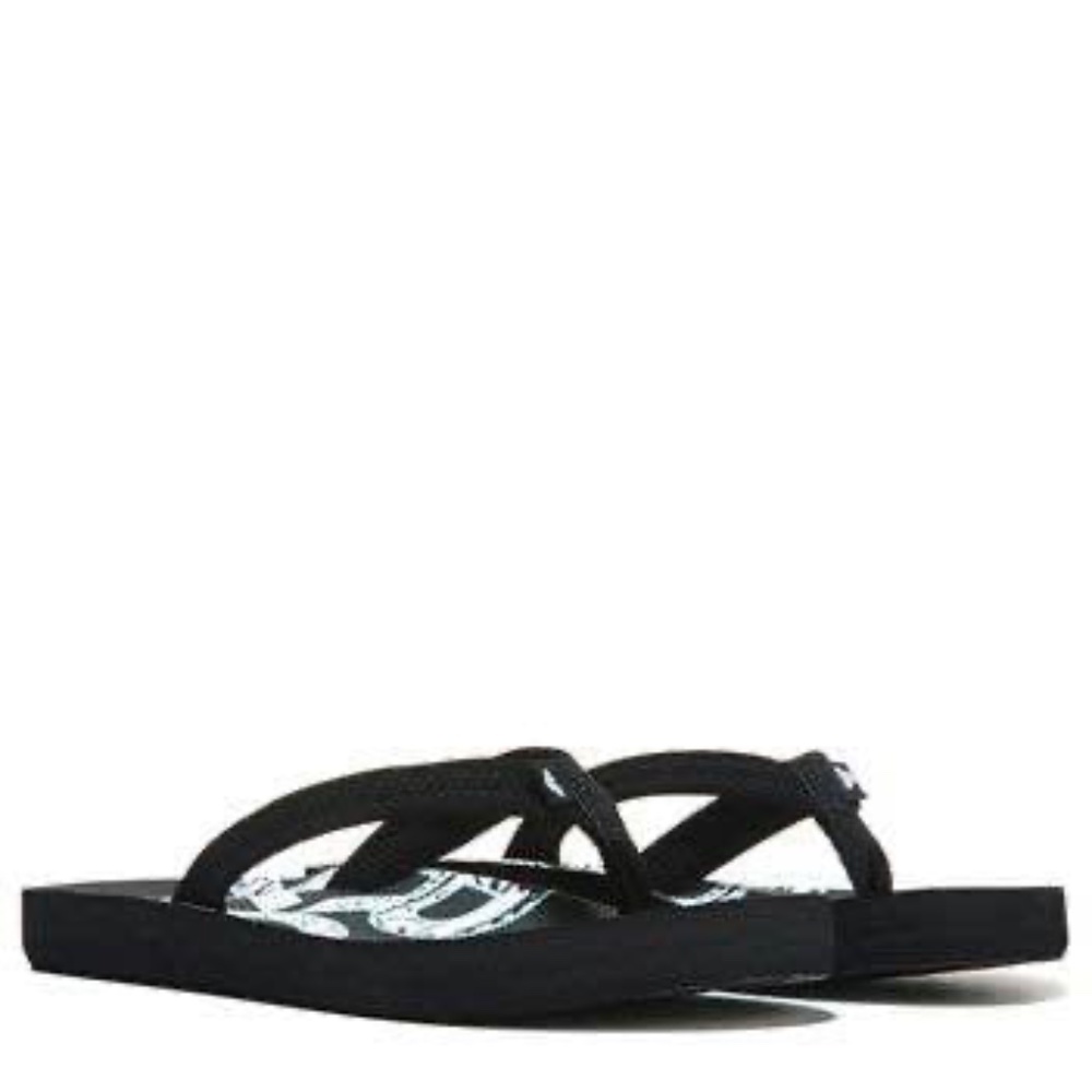 BRAND NEW women roxy black slippers flip flops slides size US 10 (no tag)
